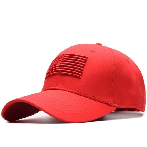 TACVASEN Tactical Cap: USA Flag Snapback Hat