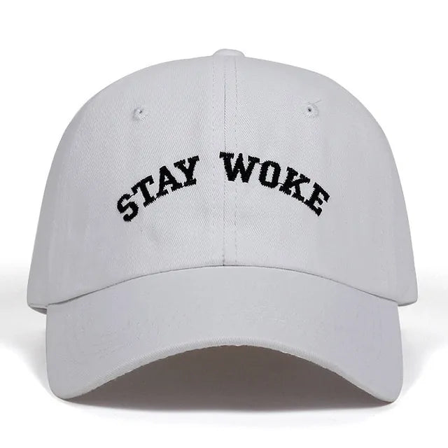 Stay Woke Embroidery Hat