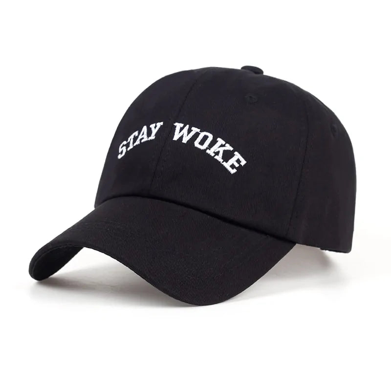 Stay Woke Embroidery Hat