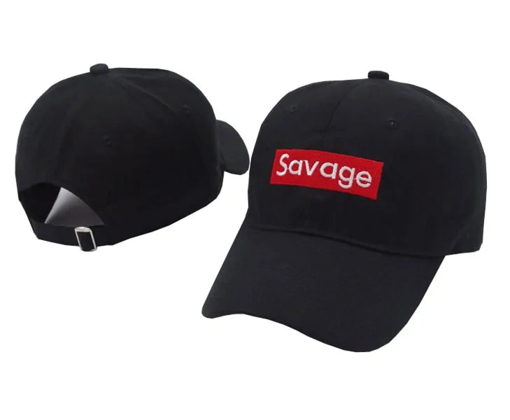 "Savage" Embroidered Hat