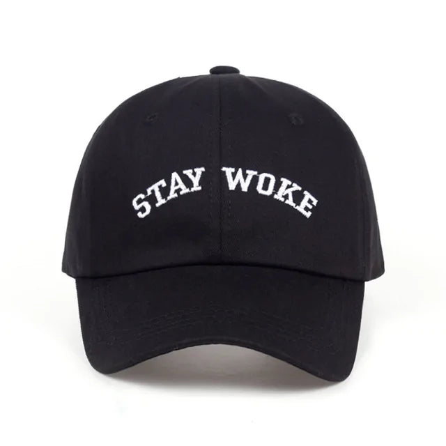 Stay Woke Embroidery Hat